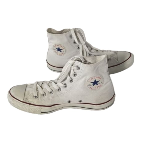Converse Other - Converse Chuck Taylor All Star Classic  White High Top Sneaker sz 9